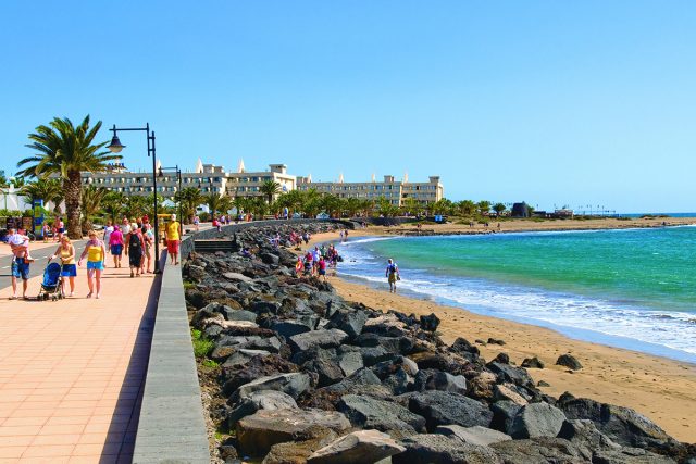 Matagorda Strandpromenade